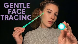 ASMR Using Light Sticks to Trace Your Face for Deep Sleep amp Focus [upl. by Tedric]