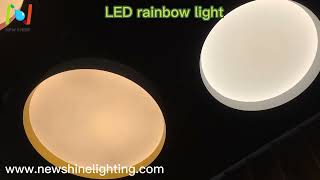 New Shine Lighting rainbow round pendant light [upl. by Pepper436]