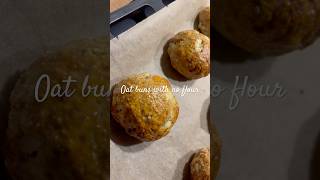 Oat bread or oat buns with no flour noflour nosugar oatbread oatflour noyeastbread oatcakes [upl. by Hennie915]