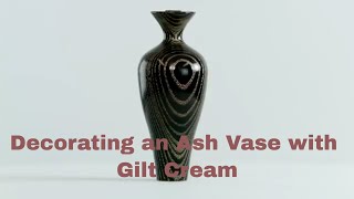 Decorating an Ash Vase  Chestnut Products [upl. by Anaile]