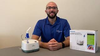 Respironics InnoSpire Essence Compressor Nebulizer Overview [upl. by Atsirc]