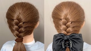 Super Waterfall Hairstyle Tutorial  Simple Hairstyles Tutorial  Amazing And Unique Korean Hair [upl. by Diba]