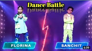 OMG Florina And Sanchit Dance Battle  Super Dancer chapter 4  sanchit florina florinavssqnchit [upl. by Revlis847]