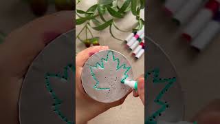 Green leaves on Aluminum  oddly relaxing videos [upl. by Areik51]