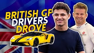 What the F1 DRIVERS DROVE to the 2024 BRITISH GP [upl. by Notsrik]