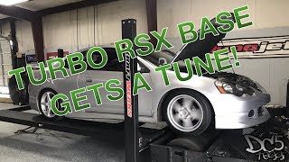 CXRacing Turbo K20A3 RSX Dyno Session [upl. by Suirtimid433]