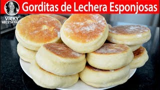 Gorditas de Lechera Esponjosas  VickyRecetaFacil [upl. by Attelra]