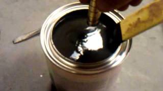 Ferromagnetic Paint meets Neodymium Magnet [upl. by Kingsly]