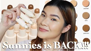 SUNNIES FACE IS BACK SKIN SO GOOD MULTI STICK REVIEW amp WEAR TEST  JEN DE LEON [upl. by Nerol]