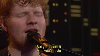 Ed Sheeran Perfect Lyrics Traduçâo Legendado Inglês Português [upl. by Guidotti]