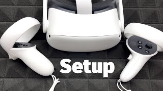 Meta Quest 2 VR Headset Setup Manual Guide [upl. by Kano]