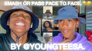 Watching Smash Or Pass Face To Face JHB Edition by Hoodboysrsa [upl. by Idette901]