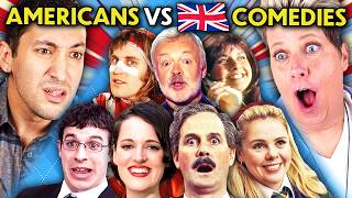 Americans Watch British Comedies For The First Time  React [upl. by Ev]