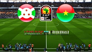 BURUNDI vs BURKINA FASO  TOTALENERGIES AFCON 2025 QUALIFIERS [upl. by Enyawed]