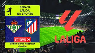 REAL BETIS 10 ATLETICO MADRID en vivo  ESPAÑA  LaLiga EA Sports  Jornada 11 [upl. by Ibson]