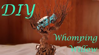 How I made Harry Potter Whomping Willow for my Christmas Village [upl. by Goeselt]