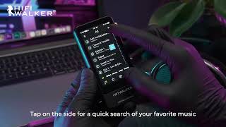 H20 Pro  Find Music Quickly HIFI WALKER audiophile [upl. by Ihcego]