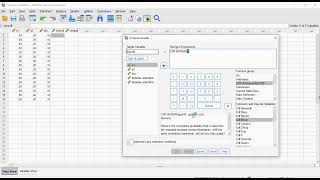 SPSS  Bivariate Normal Distribution [upl. by Eelanej]