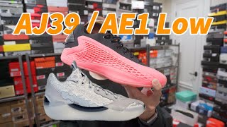 Air Jordan 39怎么样？AE1 Low超前开箱！季后赛新实战球鞋大盘点！ [upl. by Ayetal]