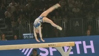 Angela Andreoli 🇮🇹  12566 Beam  Trave  Team Final  European championships 2024 [upl. by Postman613]