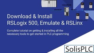 RSLogix 500 RSLogix 500 Emulate amp RSLinx Free Download from Rockwell Automation  PLC Software [upl. by Enaffit804]