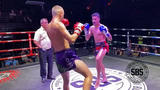 Aron Sinbi Muay Thai 🇮🇲 red v Nicholas Phuket Fight Club 🇧🇷blue [upl. by Jenette31]