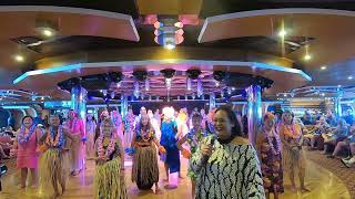 Carnival Luminosa Hawaii Cruise Hula Recital [upl. by Lrak]