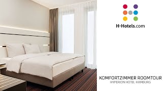 Hotel Hamburg Hyperion Hotel Komfortzimmer Roomtour [upl. by Sanbo401]