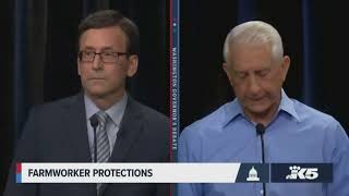 Farm Worker Protections Reichert supporter of DACA and Dreamers Both Talk about Trump [upl. by Gearalt]