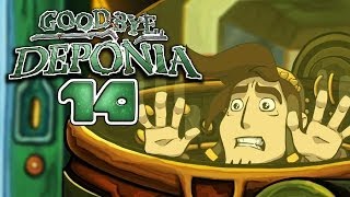 GOODBYE DEPONIA HD 014  Liebe Mord Hölle Folter ★ Lets Play Goodbye Deponia [upl. by Elleraj]