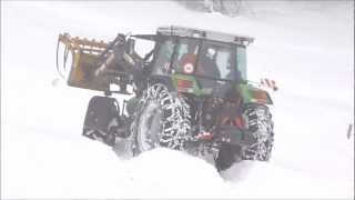 Deutz 608 im Schnee [upl. by Salguod]