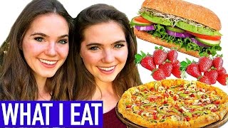 WHAT I EAT IN A DAY  Vegan Pizza Recipe  NinaAndRanda [upl. by Machos]