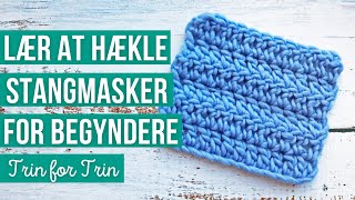 Lær at Hækle Stangmasker  For Begyndere  Trin for Trin [upl. by Euqitsym117]