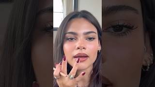 Ariana Greenblatt lip combo 💗beauty makeup makeuptutorial tutorial makeuptips viral shorts [upl. by Barton]