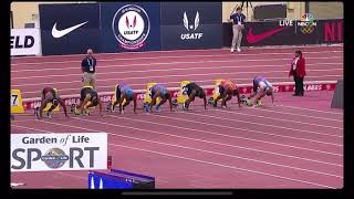 Christian Coleman 634 WORLD RECORD [upl. by Wing]