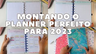 Montando o planner perfeito para 2023 l Caderno Inteligente [upl. by Jaenicke487]