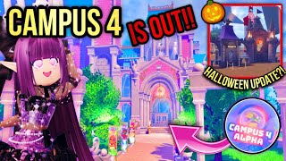 Royale High CAMPUS 4 IS OUT Showing ALL SECRETS YOU MUST KNOW🤫 Roblox [upl. by Stockwell184]