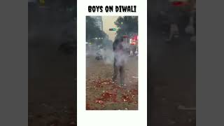 Boys On Diwali 🎇diwali shorts [upl. by Lrat]