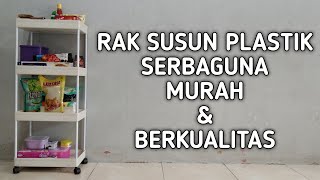 RAK SUSUN BEDOLA ‼️ RAK PLASTIK SERBAGUNA MURAH amp BERKUALITAS 💯 UNBOXING SHOPEE 55 [upl. by Minni]