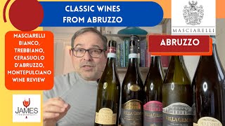 Masciarelli Bianco Trebbiano Cerasuolo dAbruzzo Montepulciano Wine Review abruzzo winereview [upl. by Honan]