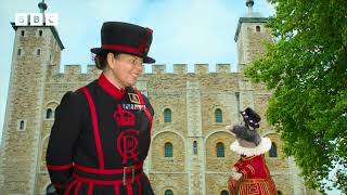 Horrible Histories  Important People at the Tower Yeoman Warder AJ [upl. by Maleeny761]