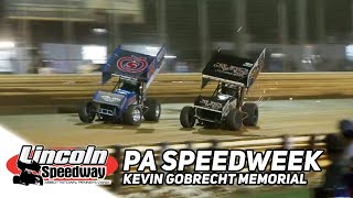 Spectacular PA Speedweek Feature  Kevin Gobrecht Memorial at Lincoln Speedway [upl. by Alcott]