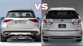 Mercedes Gle vs Lexus RX 2019 Head to Head Walkaround Review [upl. by Onitnatsnoc]