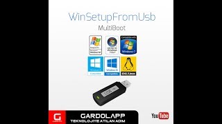 MultiBoot  WinSetupFromUsb 18 Türkçe 2017 [upl. by Niatsirt281]