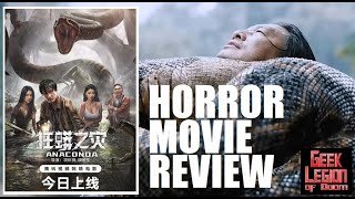 ANACONDA  2024 Terence Yin  aka 狂蟒之灾 狂蟒之災 Kuang Mang Zhi Zai Chinese Remake Horror Movie Review [upl. by Ispep89]