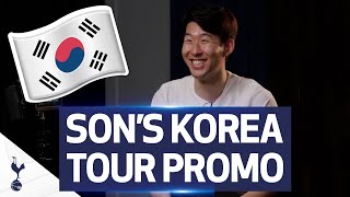 HeungMin Son directs his own South Korea tour promo 🇰🇷 [upl. by Conah]