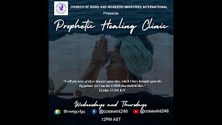 PROPHETIC HEALING CLINIC  MARCH 28 2024 [upl. by Enamrahc]