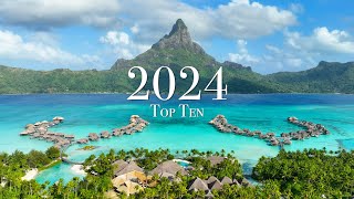 Top 10 Places To Visit in 2024 Travel Year [upl. by Yednarb741]