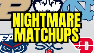 The biggest nightmare matchup for Purdue UConn and North Carolina in the NCAA Tournament [upl. by Yerocaj672]