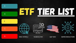 Die besten und schlechtesten ETFs 2024  ETF TIER LIST [upl. by Nealah]